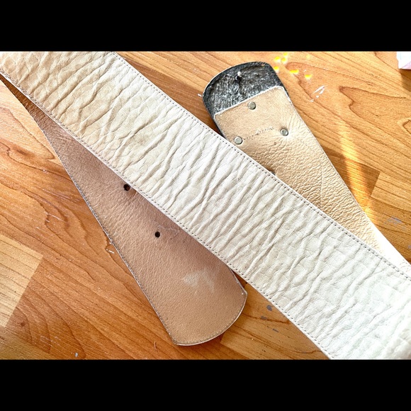 One of a kind incredidable leather belt - Picture 5 of 15